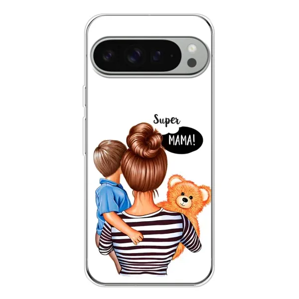 Чехол с рисунком «Мама и сын» для Google Pixel 10 Pro XL Чехол с рисунком «Мама и сын» для Google Pixel 10 Pro XL
