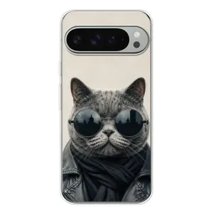 Чохол на тематику: Коти для Google Pixel 10 Pro XL (Модний кіт)