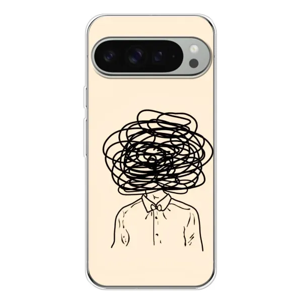 Чехол с рисунком «Мысли» для Google Pixel 10 Pro XL Чехол с рисунком «Мысли» для Google Pixel 10 Pro XL