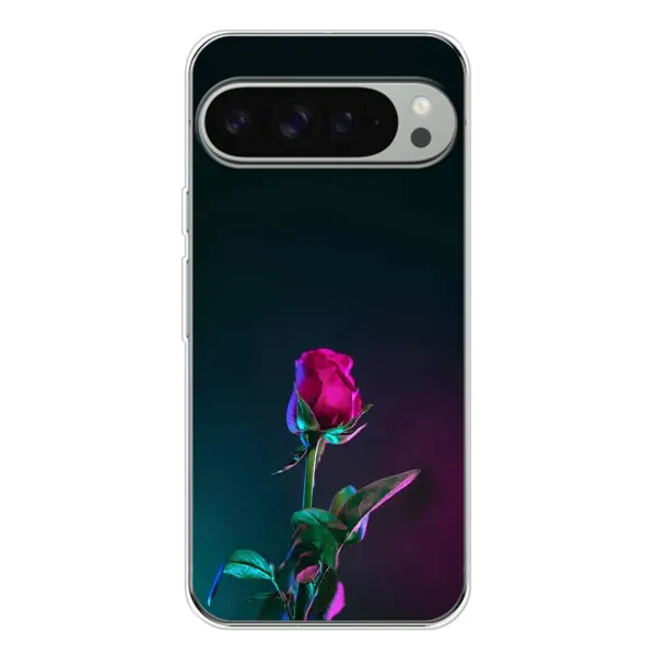 Чехол с рисунком «Ночная роза» для Google Pixel 10 Pro XL Чехол с рисунком «Ночная роза» для Google Pixel 10 Pro XL