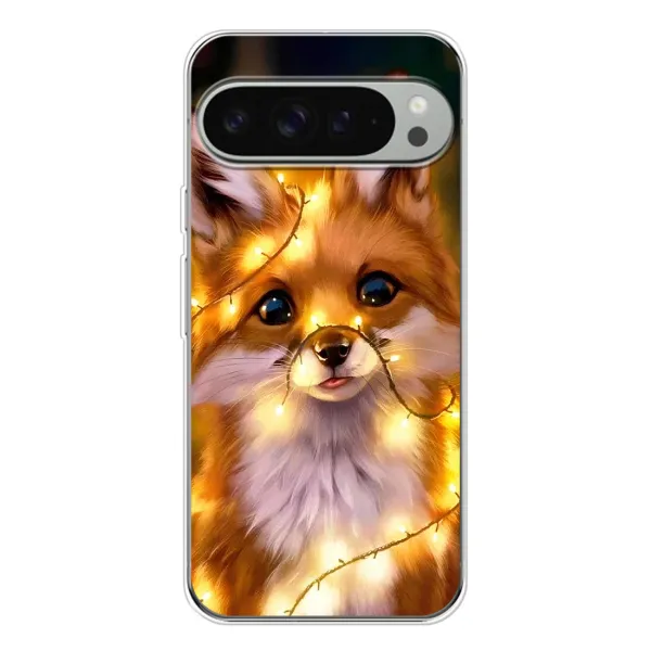 Чехол с рисунком «Новогодний лисенок» для Google Pixel 10 Pro XL Чехол с рисунком «Новогодний лисенок» для Google Pixel 10 Pro XL