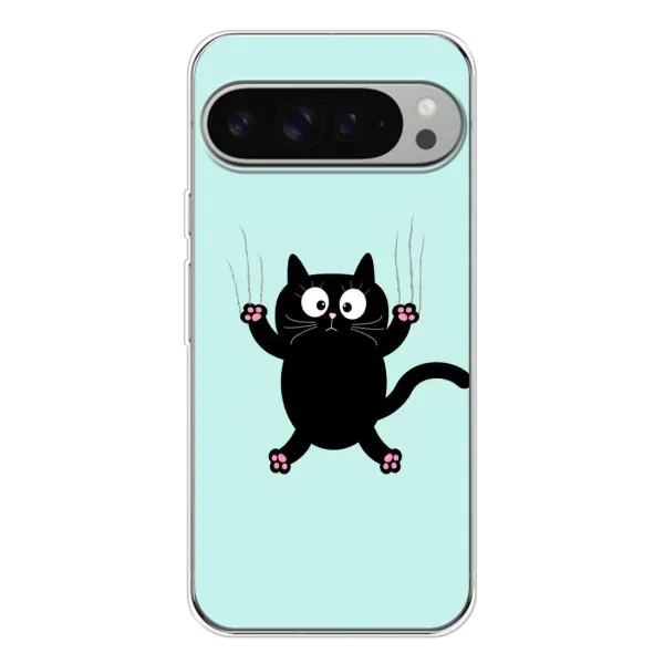 Чехол с рисунком «Падающий кот» для Google Pixel 10 Pro XL