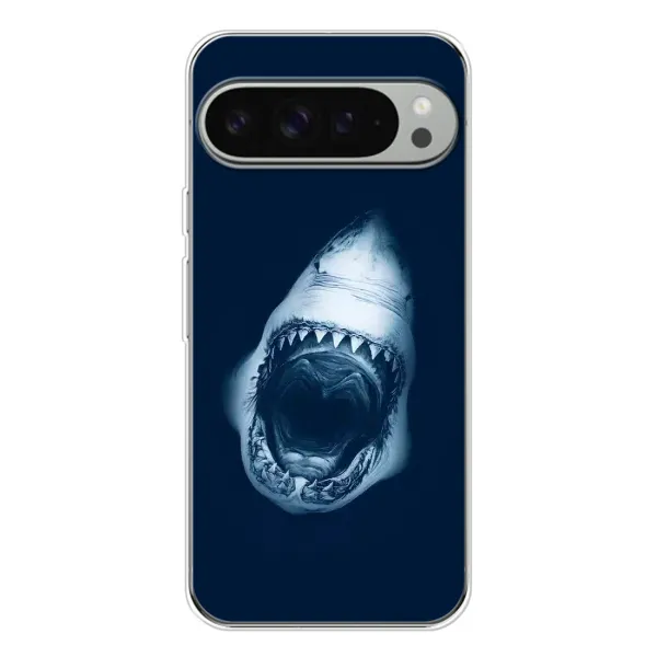 Чехол с рисунком «Пасть Акулы» для Google Pixel 10 Pro XL Чехол с рисунком «Пасть Акулы» для Google Pixel 10 Pro XL