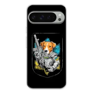 Чехол с принтом для Google Pixel 10 Pro XL (Патрон Воин)