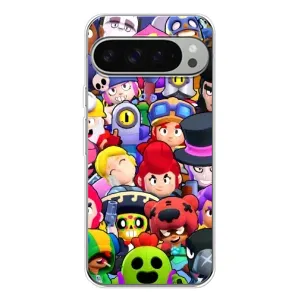 Силіконовый Чохол на Google Pixel 10 Pro XL з картинкою Brawl Stars