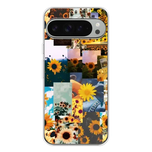 Чехол с рисунком «Подсолнуховый дизайн» для Google Pixel 10 Pro XL Чехол с рисунком «Подсолнуховый дизайн» для Google Pixel 10 Pro XL