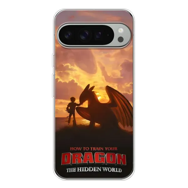 Чехол с рисунком «Постер Беззубика» для Google Pixel 10 Pro XL Чехол с рисунком «Постер Беззубика» для Google Pixel 10 Pro XL