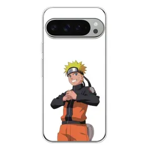 Чехлы с принтом Наруто на Google Pixel 10 Pro XL (Радосный Наруто)