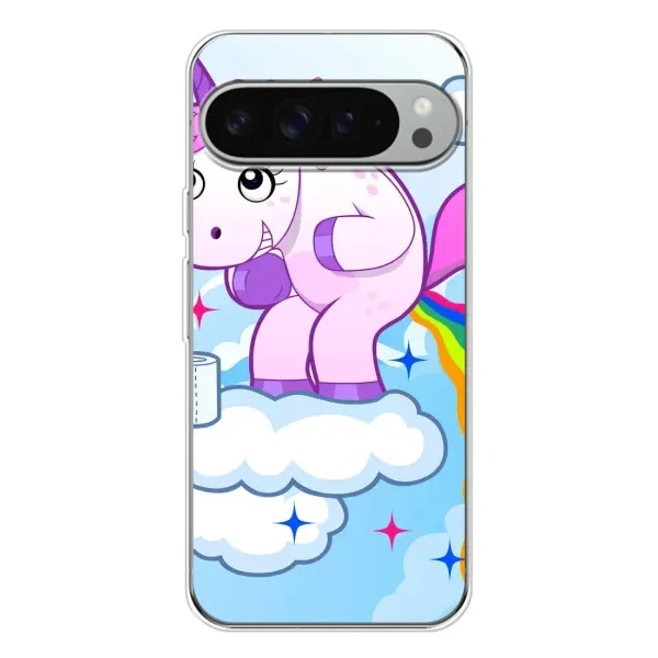 Чехол с рисунком «Радуга единорожка» для Google Pixel 10 Pro XL Чехол с рисунком «Радуга единорожка» для Google Pixel 10 Pro XL