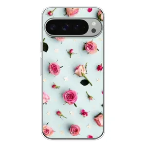 Чехлы с принтом Розочки для Google Pixel 10 Pro XL (Разные цветы)