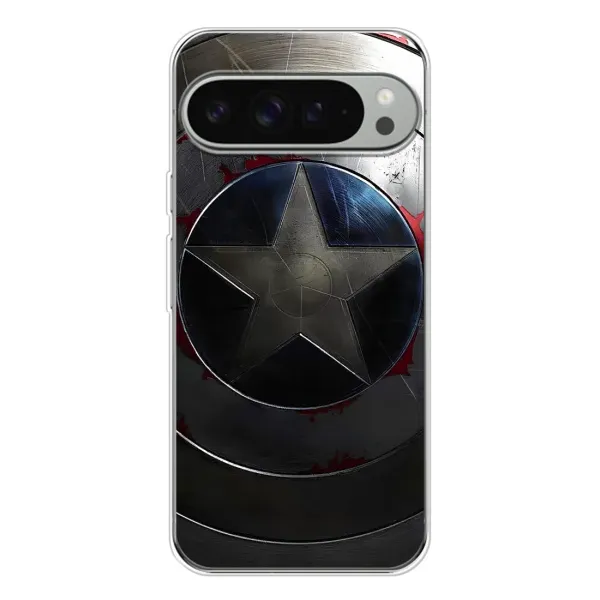 Чехол с рисунком «Ретро Щит Капитана» для Google Pixel 10 Pro XL Чехол с рисунком «Ретро Щит Капитана» для Google Pixel 10 Pro XL