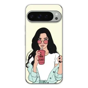 Силіконовый Чохол на Google Pixel 10 Pro XL з картинкой Модных девушек (З напоєм)