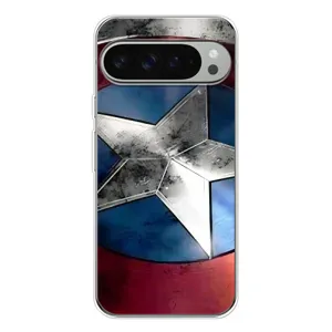 Чехол с Щитом Капитана Америки на Google Pixel 10 Pro XL (Щит Капитана Америки)