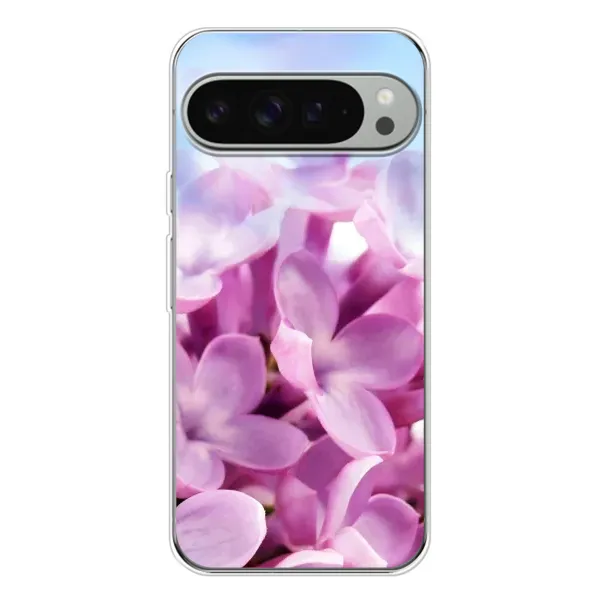 Чехол с рисунком «Сиреневые цветы» для Google Pixel 10 Pro XL Чехол с рисунком «Сиреневые цветы» для Google Pixel 10 Pro XL