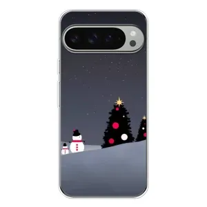 Чохли на Новий Рік Google Pixel 10 Pro XL (Сніговички)