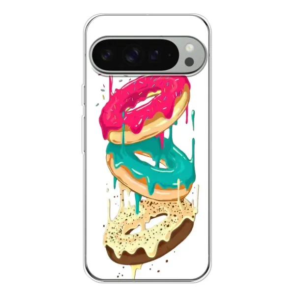 Чехол с рисунком «Сочные пончики» для Google Pixel 10 Pro XL Чехол с рисунком «Сочные пончики» для Google Pixel 10 Pro XL