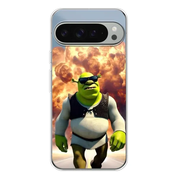 Чехол с рисунком «Эпичный взрыв Шрек» для Google Pixel 10 Pro XL Чехол с рисунком «Эпичный взрыв Шрек» для Google Pixel 10 Pro XL