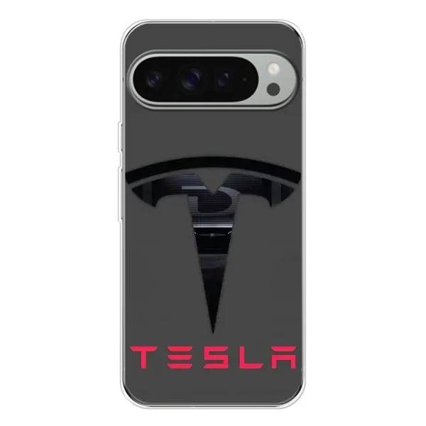 Чехол с рисунком «Logo TESLA» для Google Pixel 10 Pro XL Чехол с рисунком «Logo TESLA» для Google Pixel 10 Pro XL