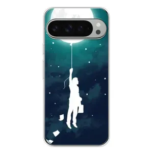 Чехол (ТПУ) с планетами на Google Pixel 10 Pro XL (To The moon)
