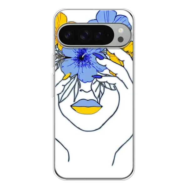 Чехол с рисунком «Украинка на всю голову» для Google Pixel 10 Pro XL Чехол с рисунком «Украинка на всю голову» для Google Pixel 10 Pro XL