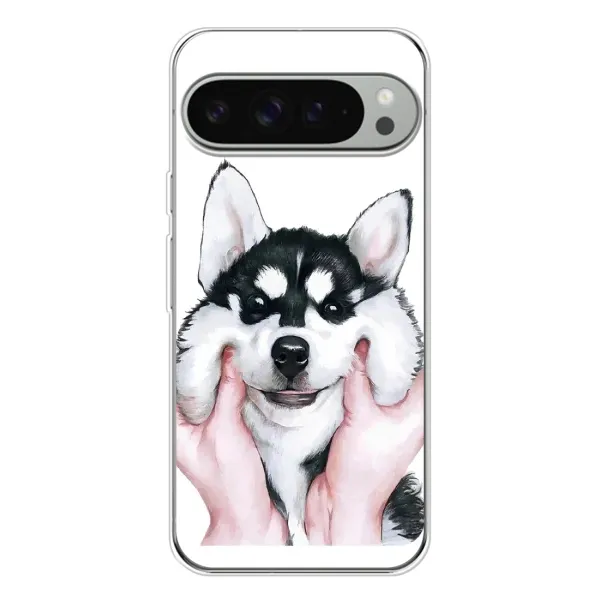 Чехол с рисунком «Собака Хаски» для Google Pixel 10 Pro XL Чехол с рисунком «Собака Хаски» для Google Pixel 10 Pro XL
