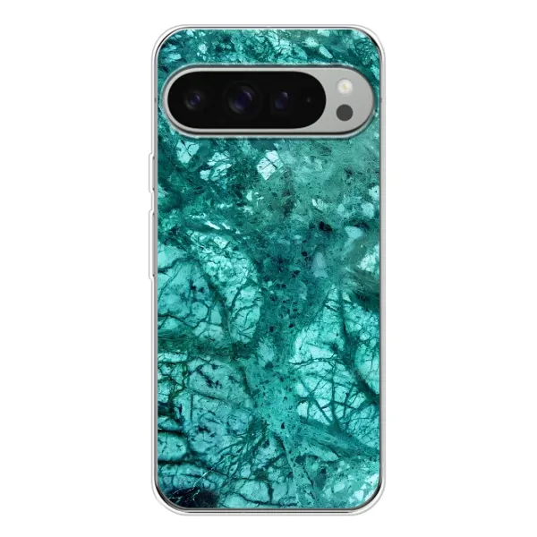 Чехол с рисунком «Зеленый мрамор» для Google Pixel 10 Pro XL