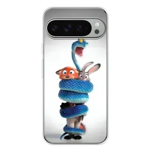 Силиконовый чехол с принтом Зоотрополіс для Google Pixel 10 Pro XL (Змея Зоо)