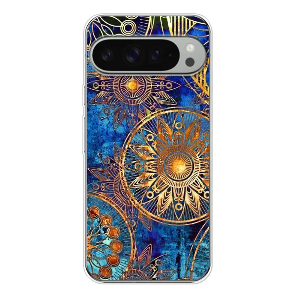 Чехол с рисунком «Золотые узоры» для Google Pixel 10 Pro XL Чехол с рисунком «Золотые узоры» для Google Pixel 10 Pro XL