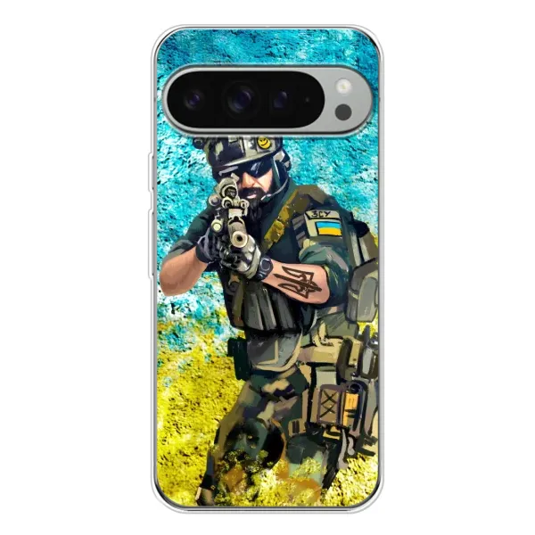 Чехол с рисунком «ЗСУ Воин» для Google Pixel 10 Pro XL Чехол с рисунком «ЗСУ Воин» для Google Pixel 10 Pro XL