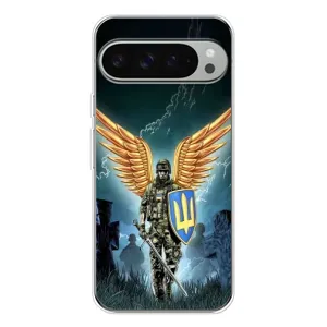 Патриотический Чехол для Google Pixel 10 Pro XL (ЗСУ з крильями)