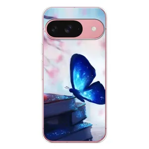 Силіконовий бампер з картинкою звірів для Google Pixel 10 Pro (Метелик синій)