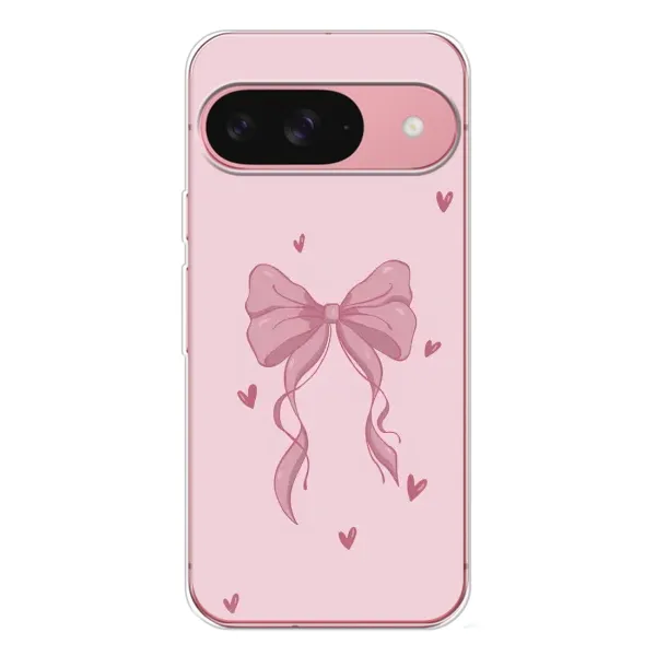 Чехол с рисунком «Бант на розовом» для Google Pixel 10 Pro Чехол с рисунком «Бант на розовом» для Google Pixel 10 Pro