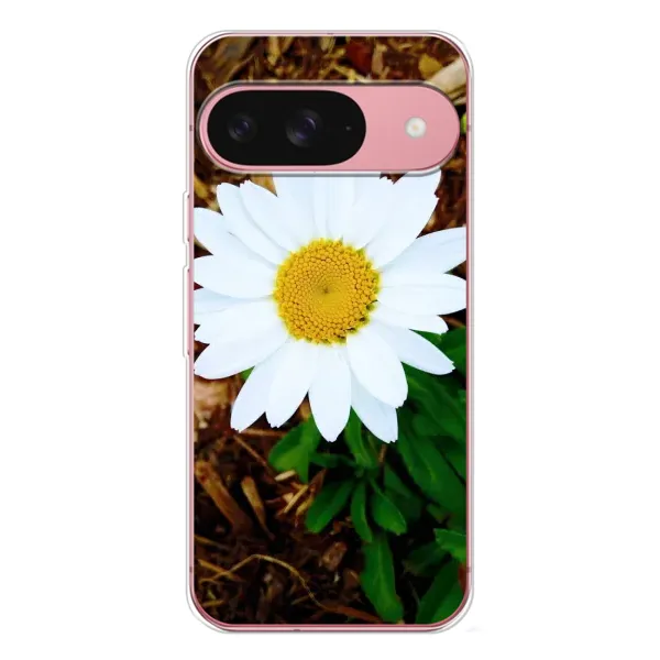 Чехол с рисунком «Белая ромашка» для Google Pixel 10 Pro