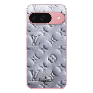 Текстурний Чохол Louis Vuitton для Піксель 10 Про (Білий ЛВ)
