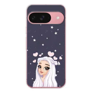 Чохол Стильні дівчата на Google Pixel 10 Pro (Дівчина та серця)
