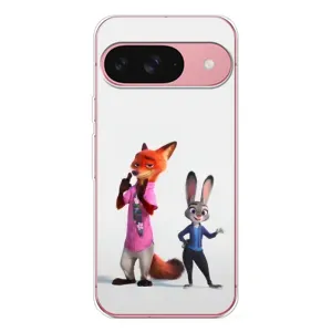 Силиконовый чехол с принтом Зоотрополіс для Google Pixel 10 Pro (Джуди и Ник)