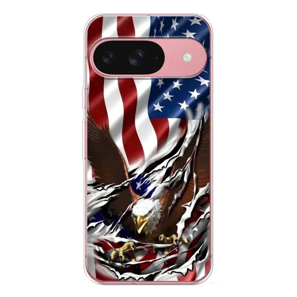 Чохол з малюнком «Прапор USA» для Google Pixel 10 Pro