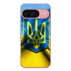 Чохол з картинкою (Патріотичний ГЕРБ) на Google Pixel 10 Pro (Герб і Прапор України)