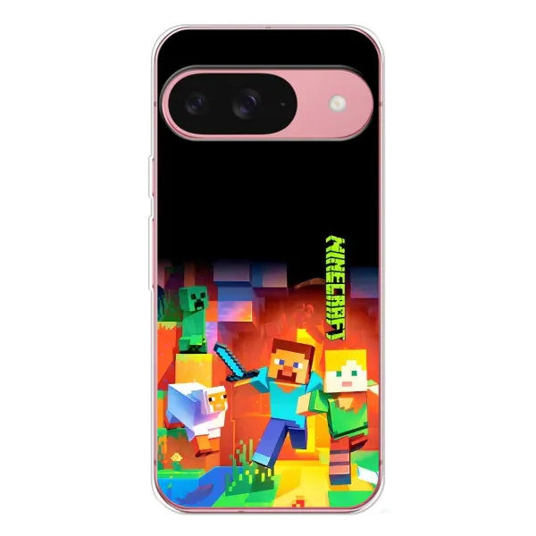 Чехол с рисунком «Герой Майнкрафт» для Google Pixel 10 Pro Чехол с рисунком «Герой Майнкрафт» для Google Pixel 10 Pro