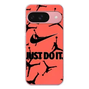 Силіконовый Чохол Nike Air Jordan на Піксель 10 Про (Just Do It)