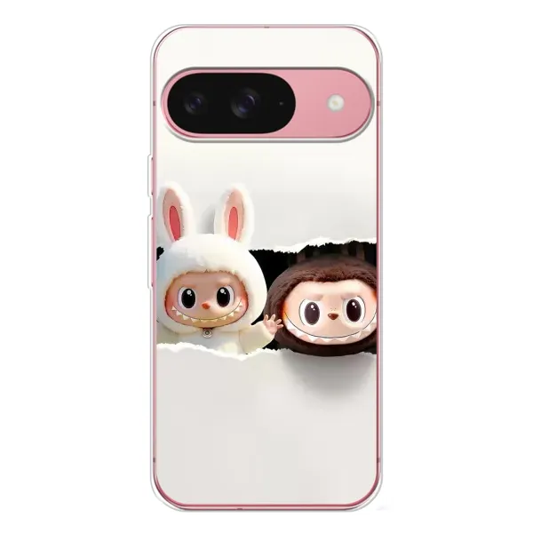 Чехол с рисунком «Фигурки Labubu» для Google Pixel 10 Pro Чехол с рисунком «Фигурки Labubu» для Google Pixel 10 Pro