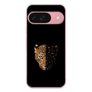 Чохол з леопардовим принтом на Google Pixel 10 Pro (Леопард на чорному)