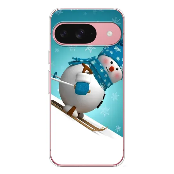 Чехол с рисунком «Лыжник» для Google Pixel 10 Pro
