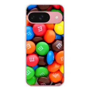 Чехол с изображением  вкусной еды для Google Pixel 10 Pro (Разноцветные M&M'S)
