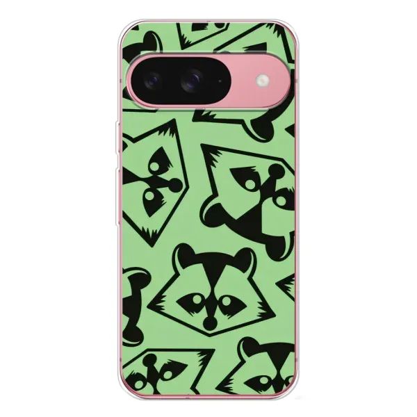 Чехол с рисунком «Мордочки Енота» для Google Pixel 10 Pro Чехол с рисунком «Мордочки Енота» для Google Pixel 10 Pro