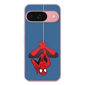 Чехол Супергерой Человека Паука на Google Pixel 10 Pro (На паутине)