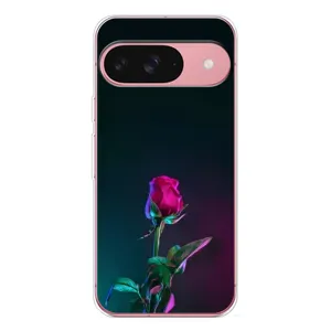 Чехлы с принтом Розочки для Google Pixel 10 Pro (Ночная роза)