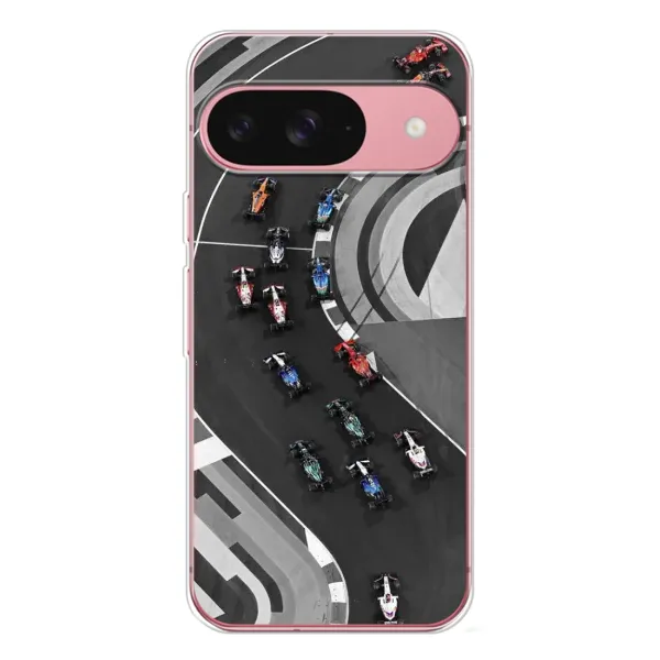 Чохол з малюнком «Перегони ф1» для Google Pixel 10 Pro Чохол з малюнком «Перегони ф1» для Google Pixel 10 Pro