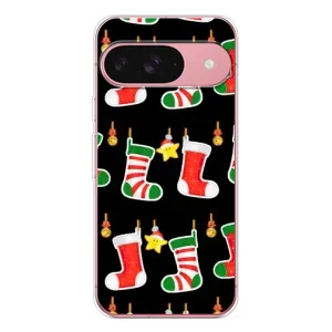 Силиконовый бампер на рождество для Google Pixel 10 Pro (Рождественские подарки)