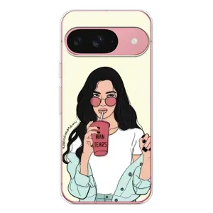 Силіконовый Чохол на Google Pixel 10 Pro з картинкой Модных девушек (З напоєм)